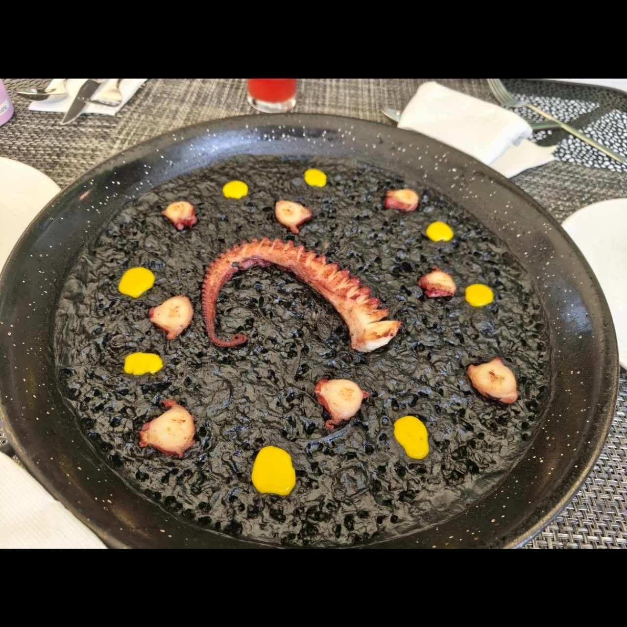 Paella de Pulpo y Sepia