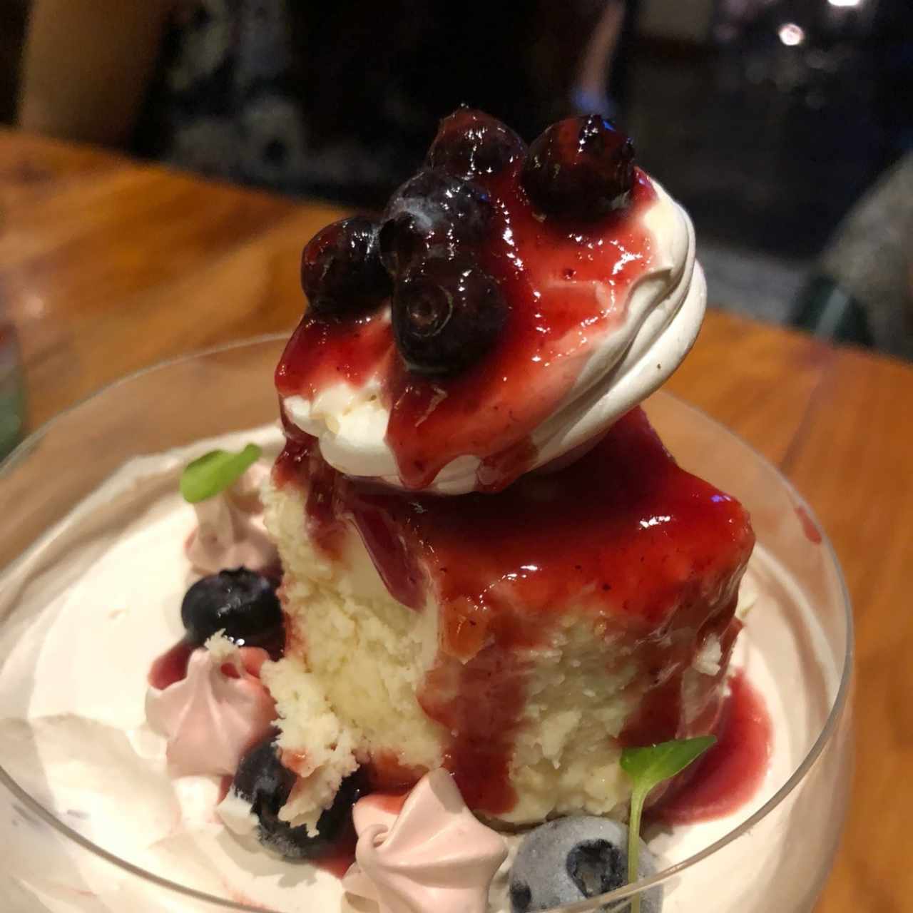 cheesecake de frutos rojos