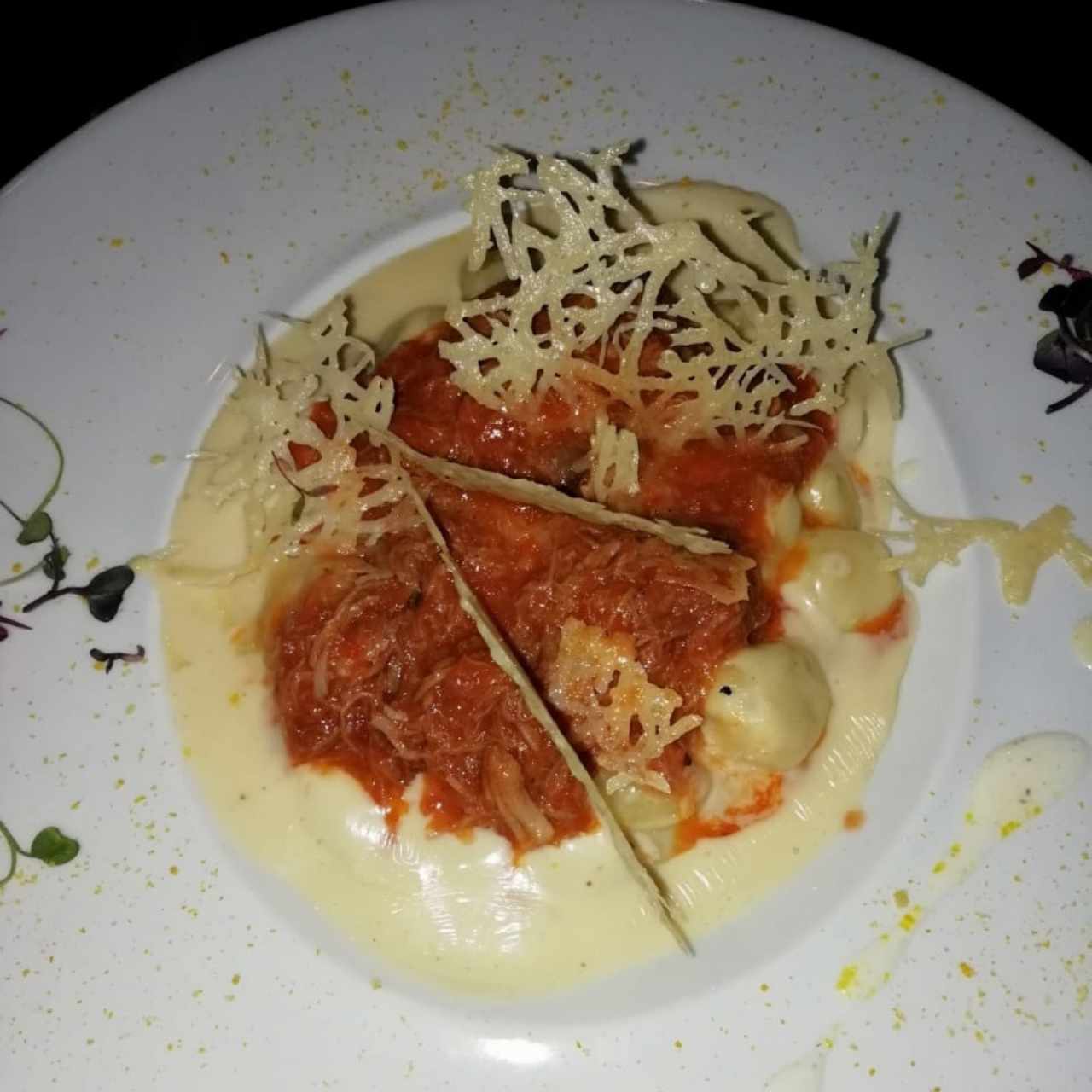 ñoquis cuato quesos 