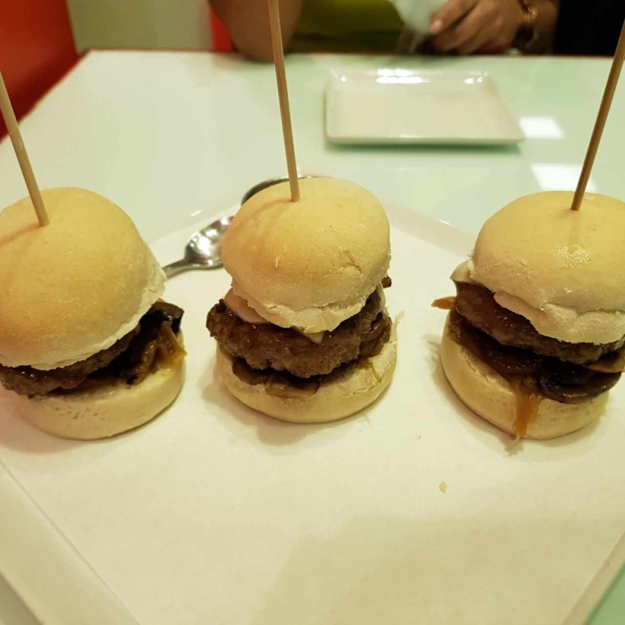 Para Comenzar - Sliders Hamburguesía