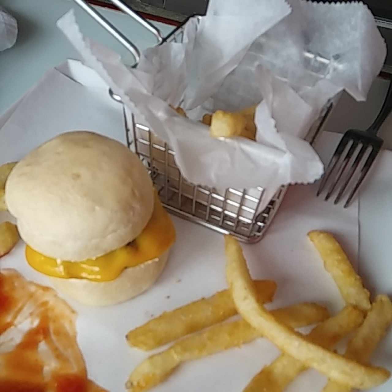 Mini hamburguesa