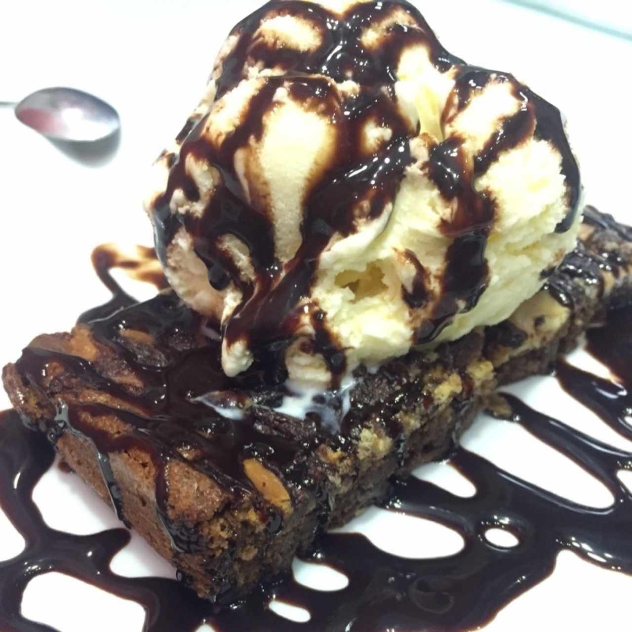 Postres - Brownie de nutella