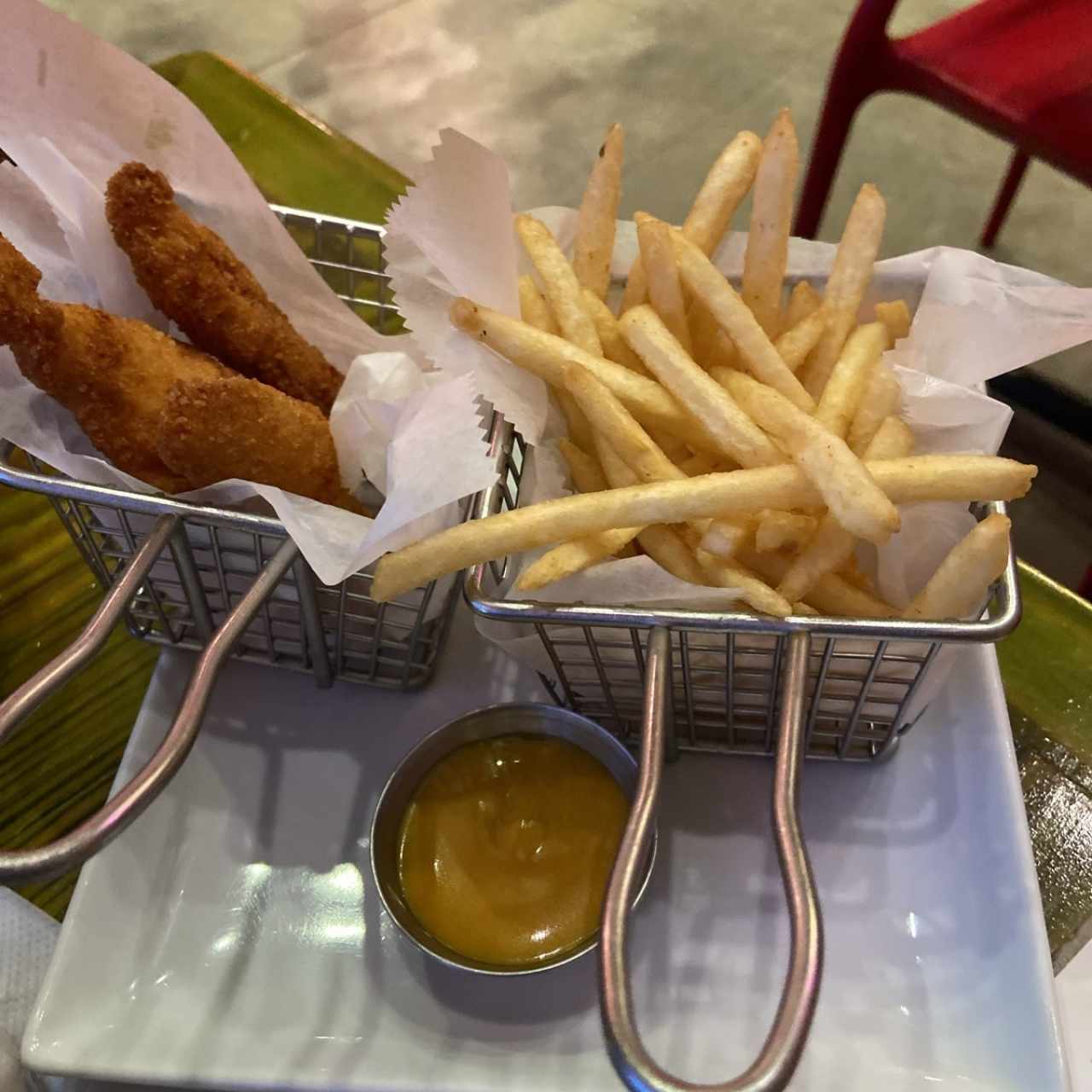 Deditos de pollo (kids)
