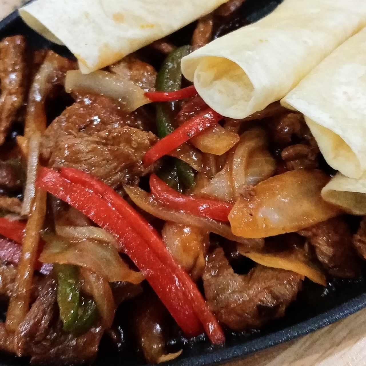Fajitas de carne