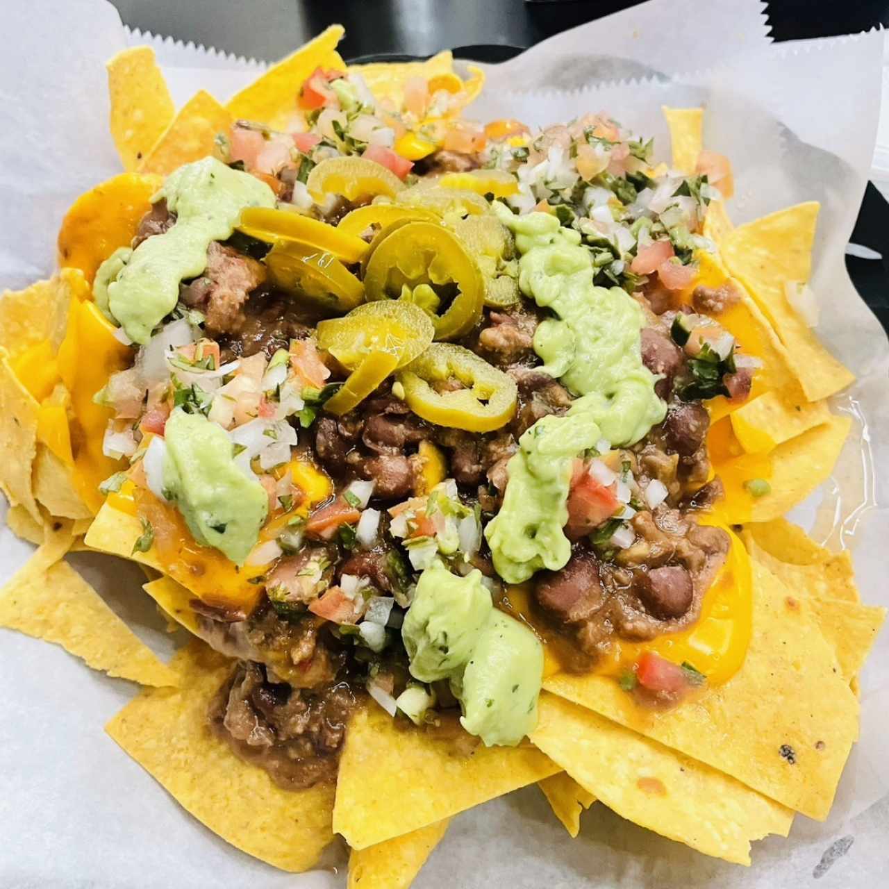 Nachos con Chile