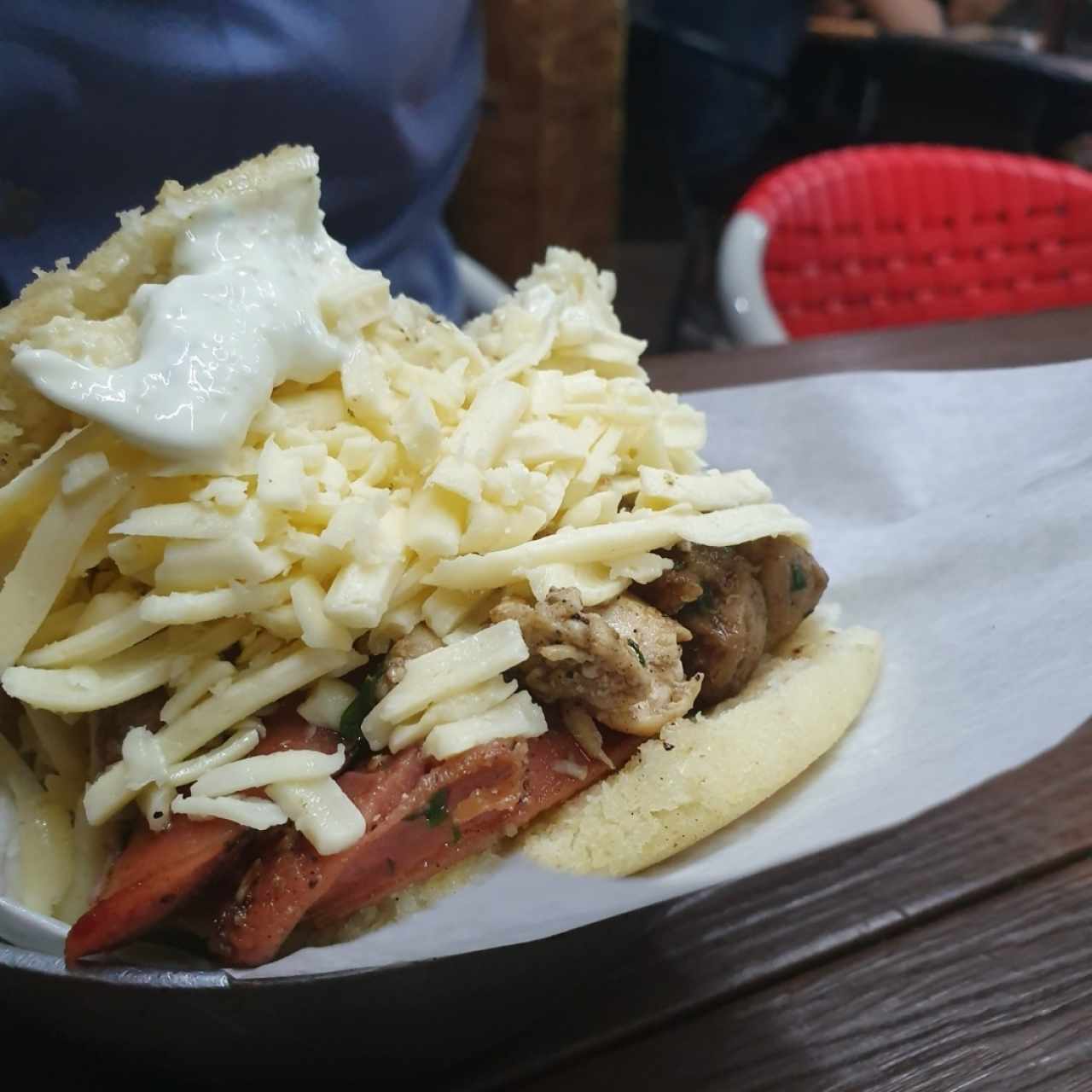 arepa 3 carnes