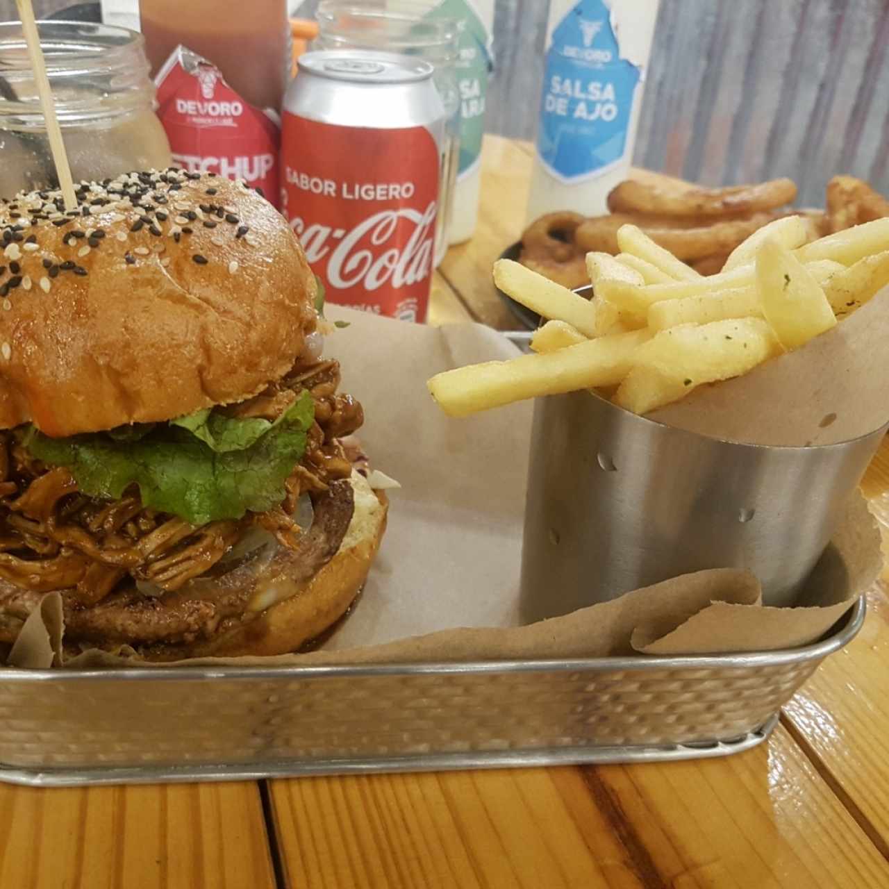 Devoro Burguer con Pulled Pork