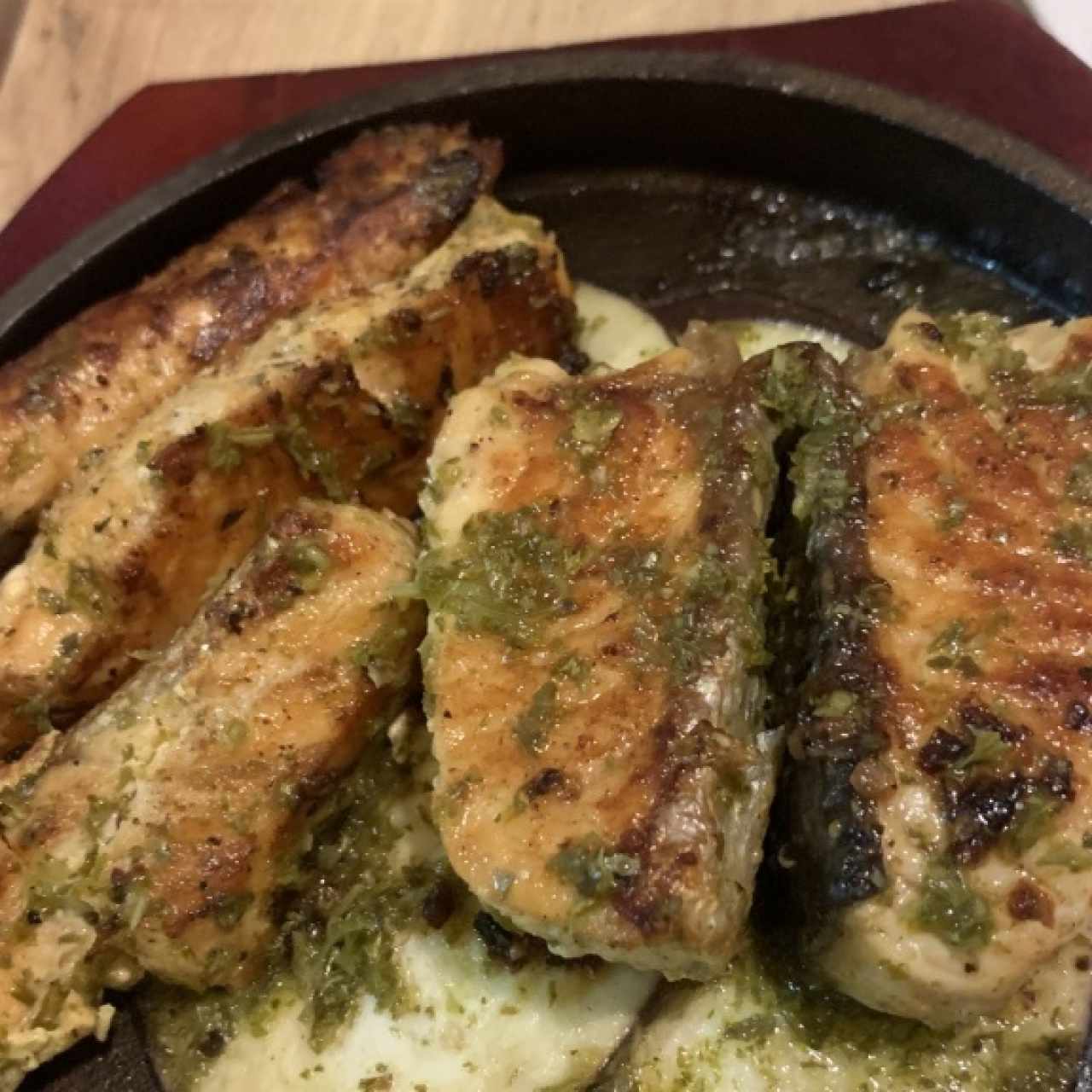 Filete de Salmón a la Parrilla