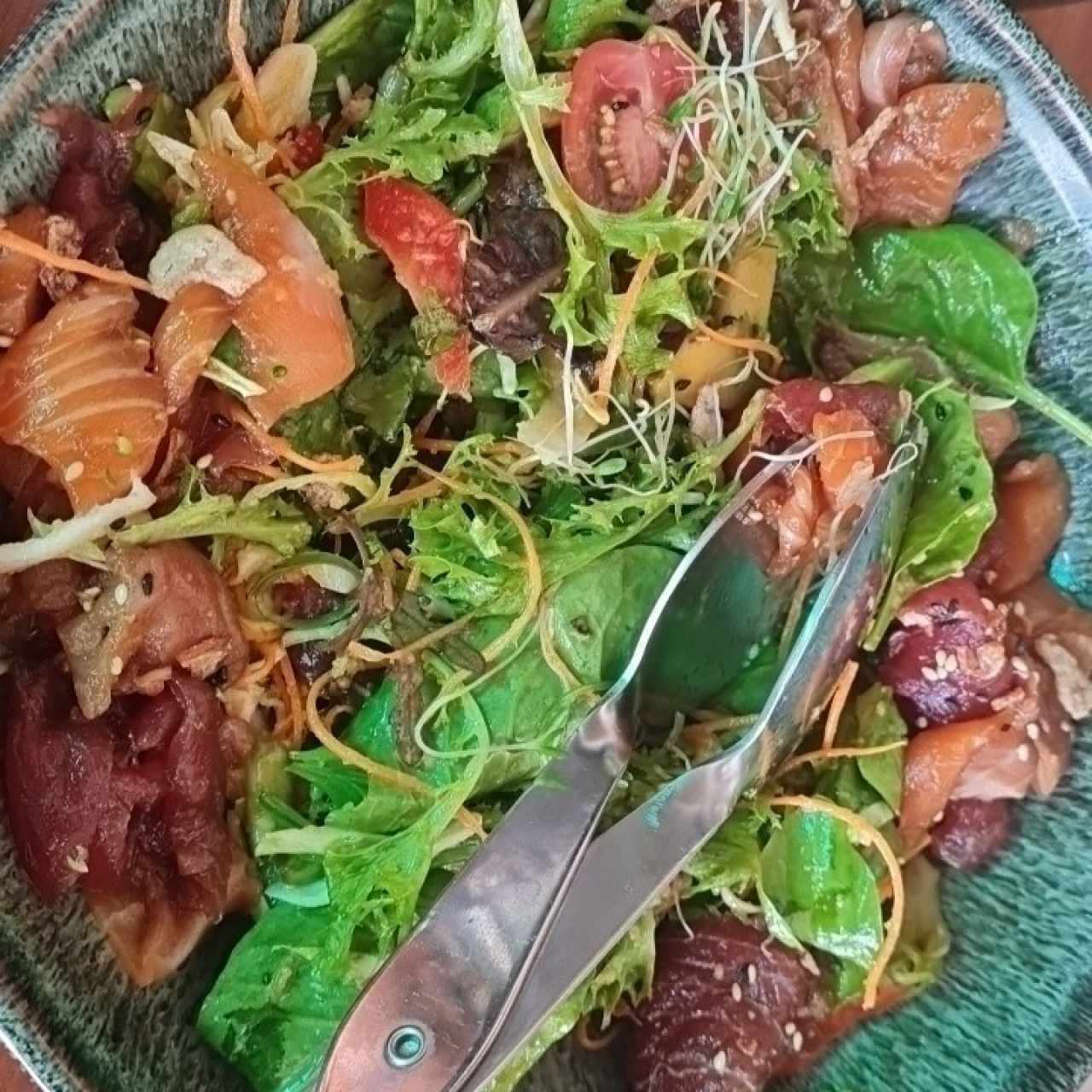 Ensaladas - Ensalada de sashimi