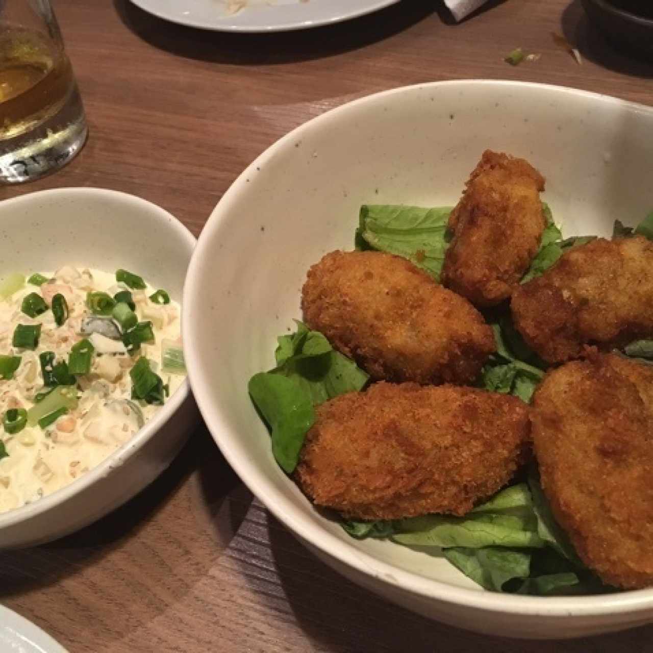 Croquetas de ostras
