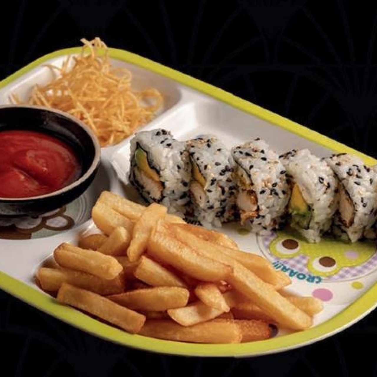 Mini Chicken Roll with French Fries