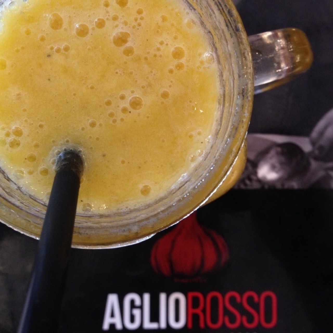 Bocas del Toro - Jugo de banana con maracuyá