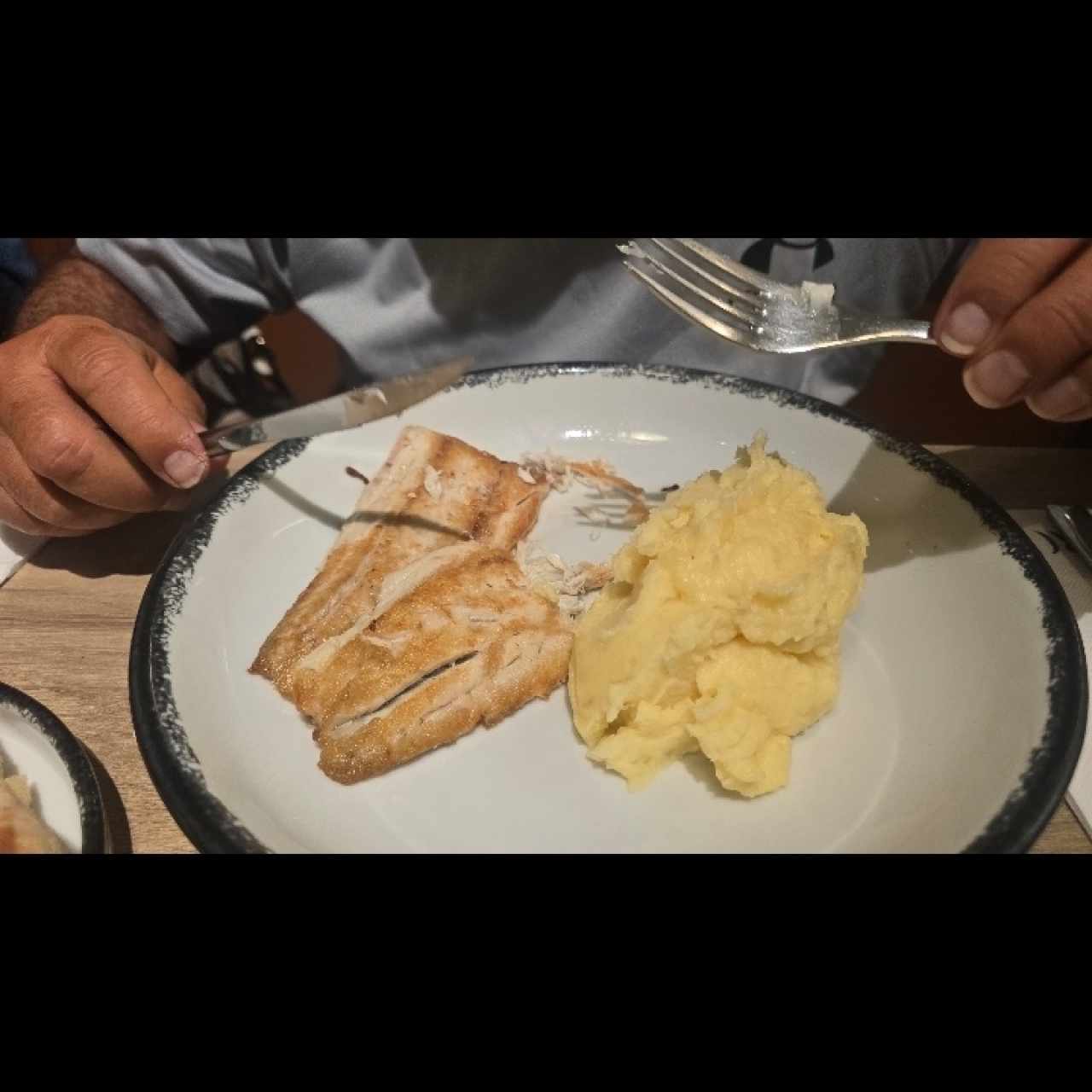 Corvida en Salsa de Ajo
