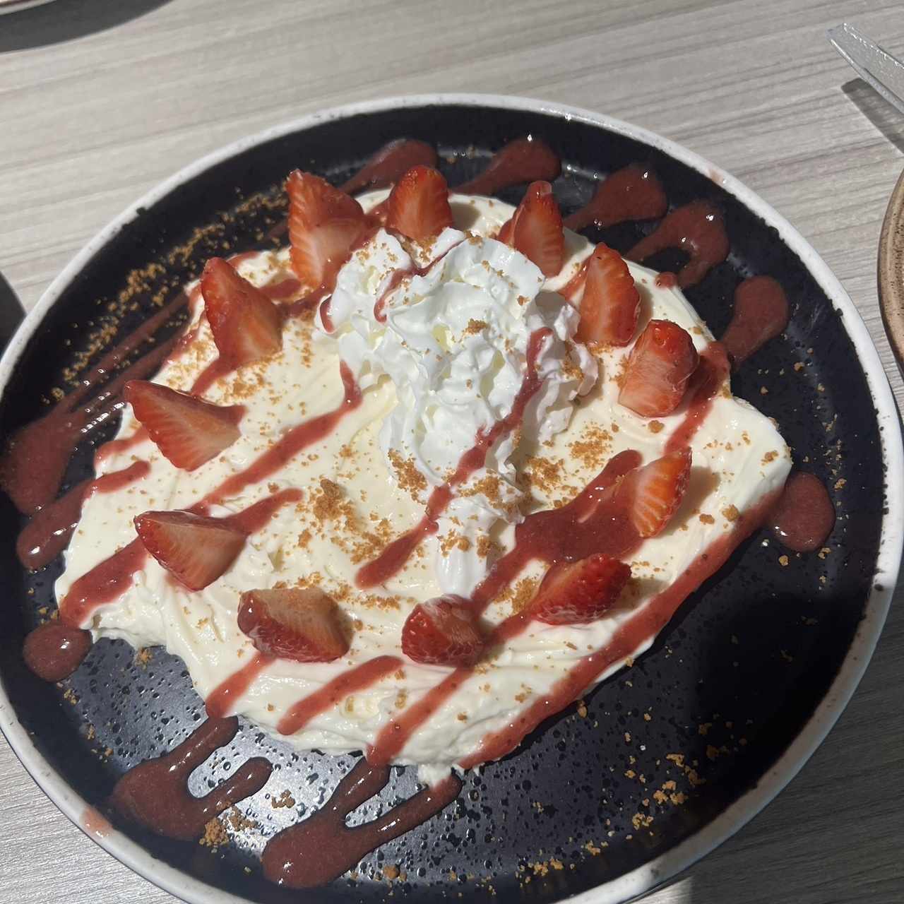 Fresas con crema Mascarpone