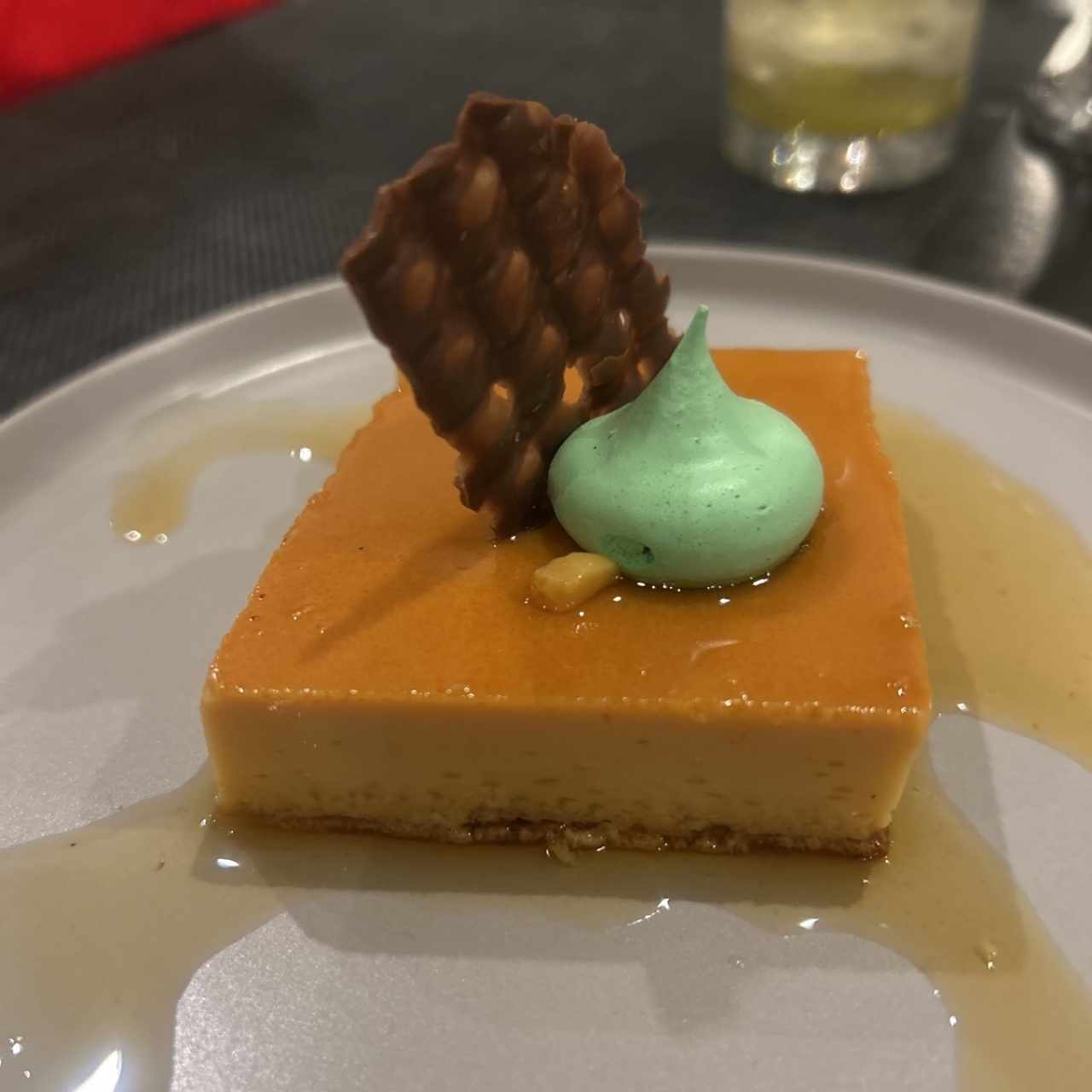 Flan de la casa
