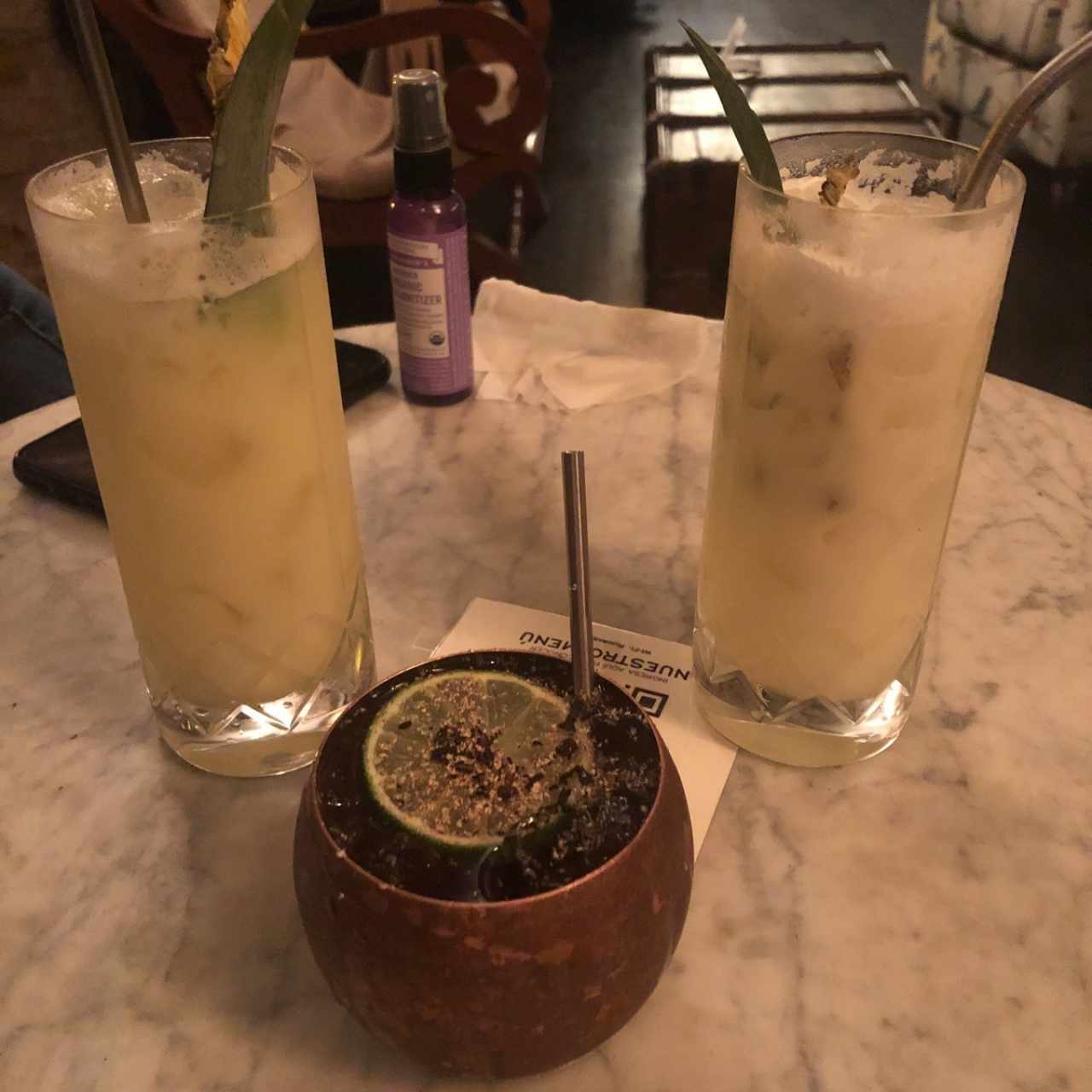 Trago Isla Grande y Rum Punch