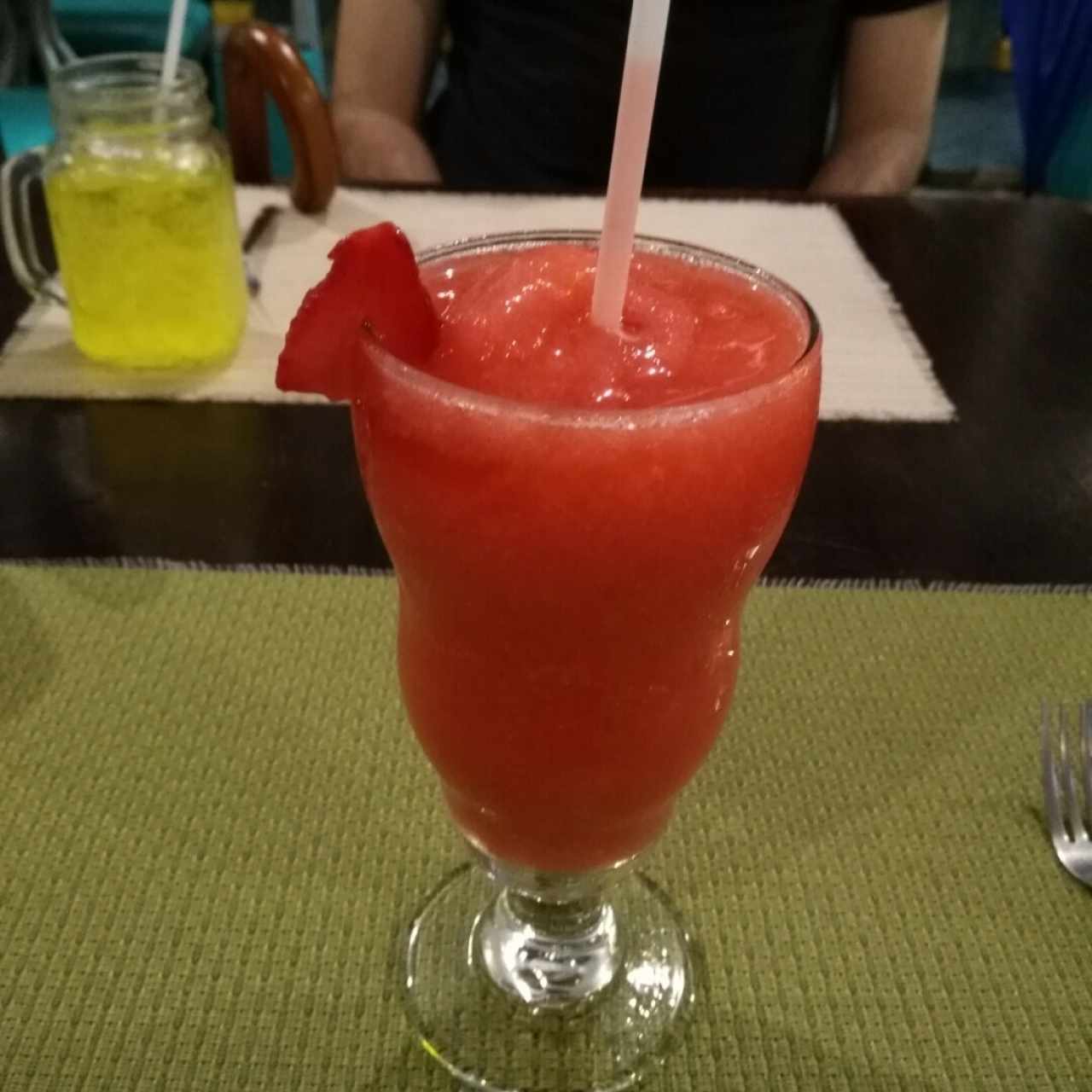 Batido de fresa