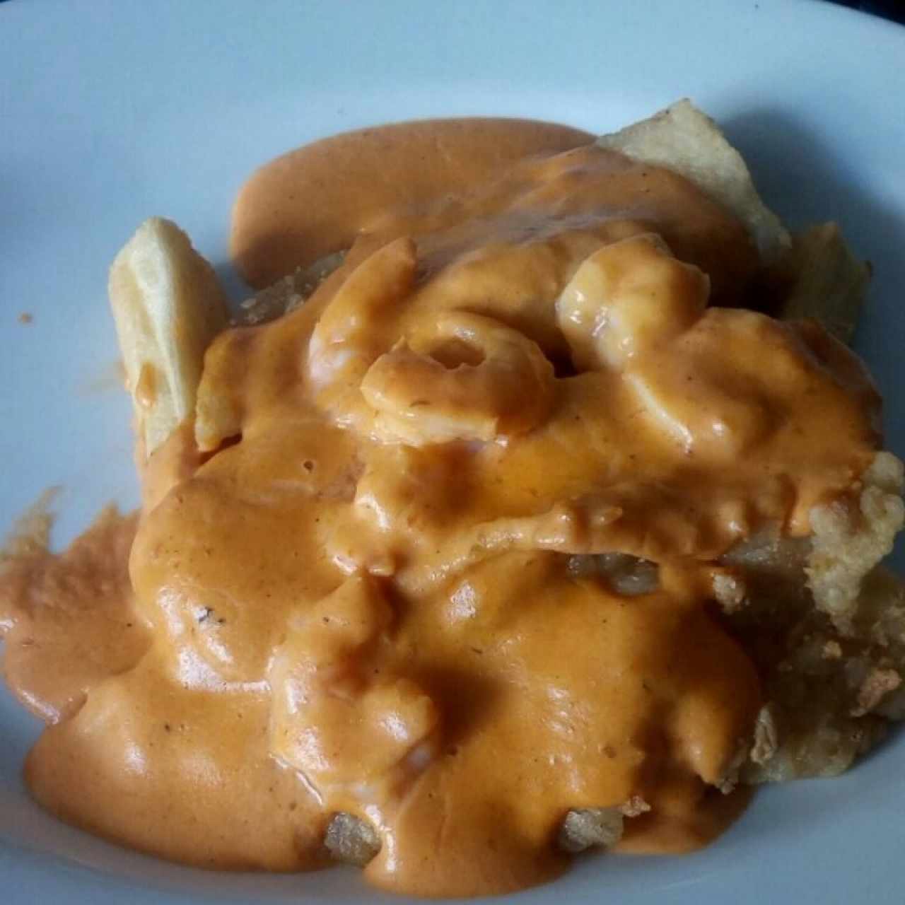 Filete de Pescado en Salss De Camarones