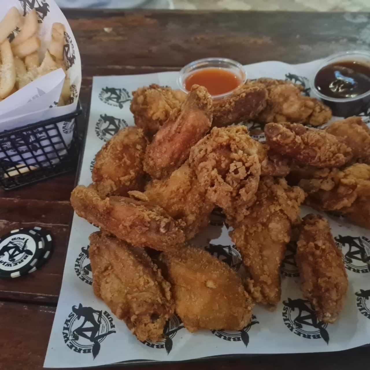 alitas de pollo