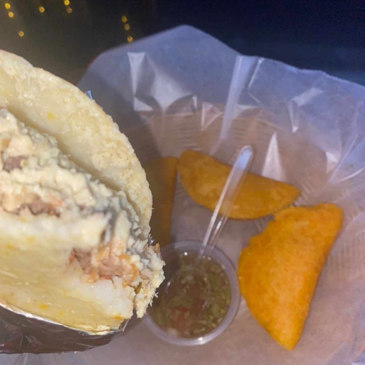 Arepas - Arepa tradicional