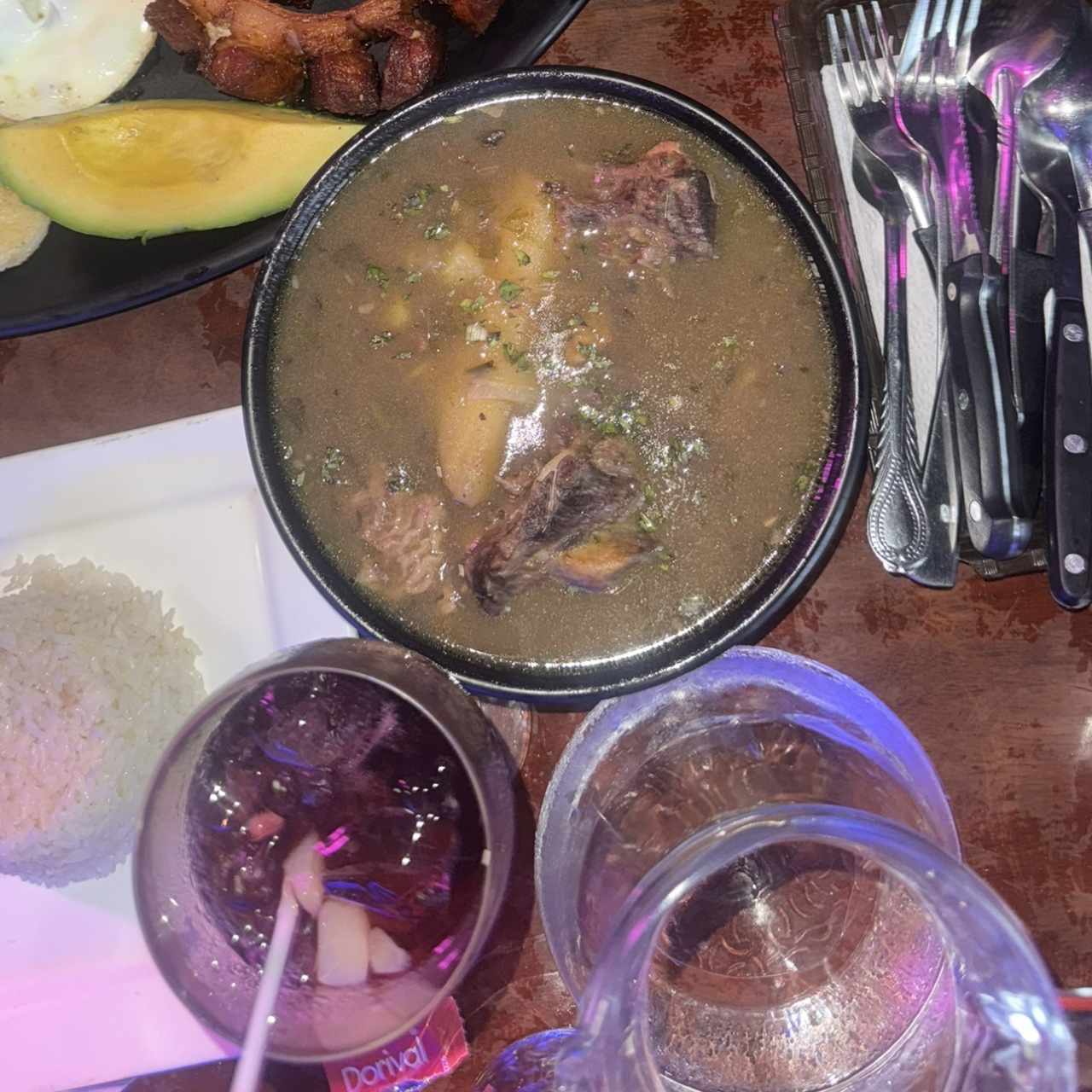 Sopa de res