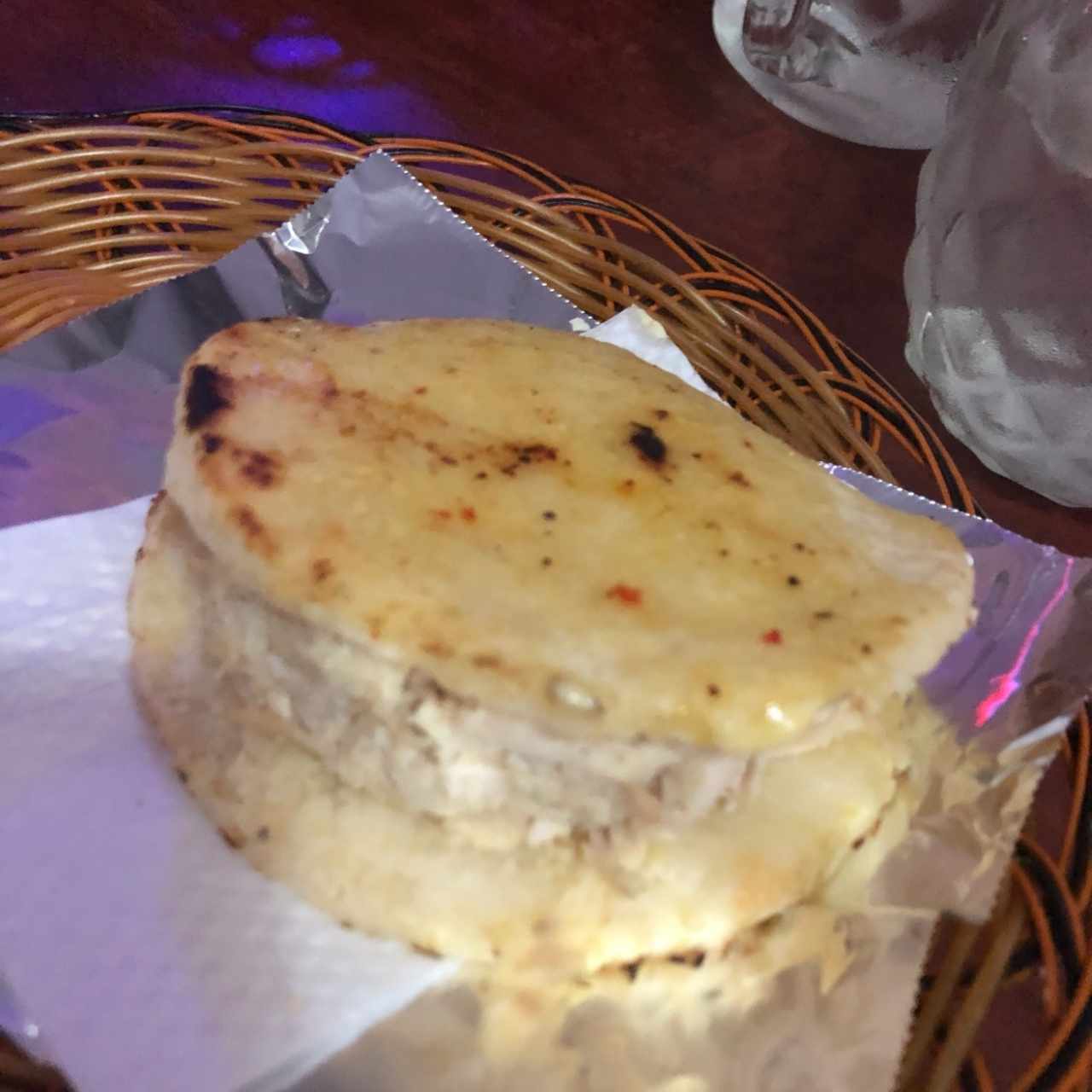 arepa de pollo