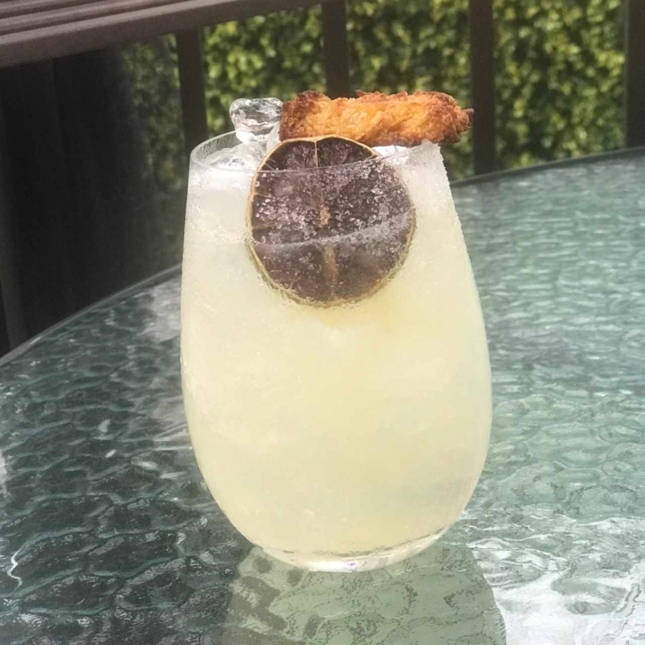 margarita de piña y canela 