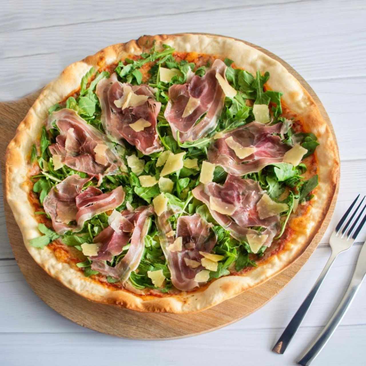 Pizza Prosciutto e Tartufo