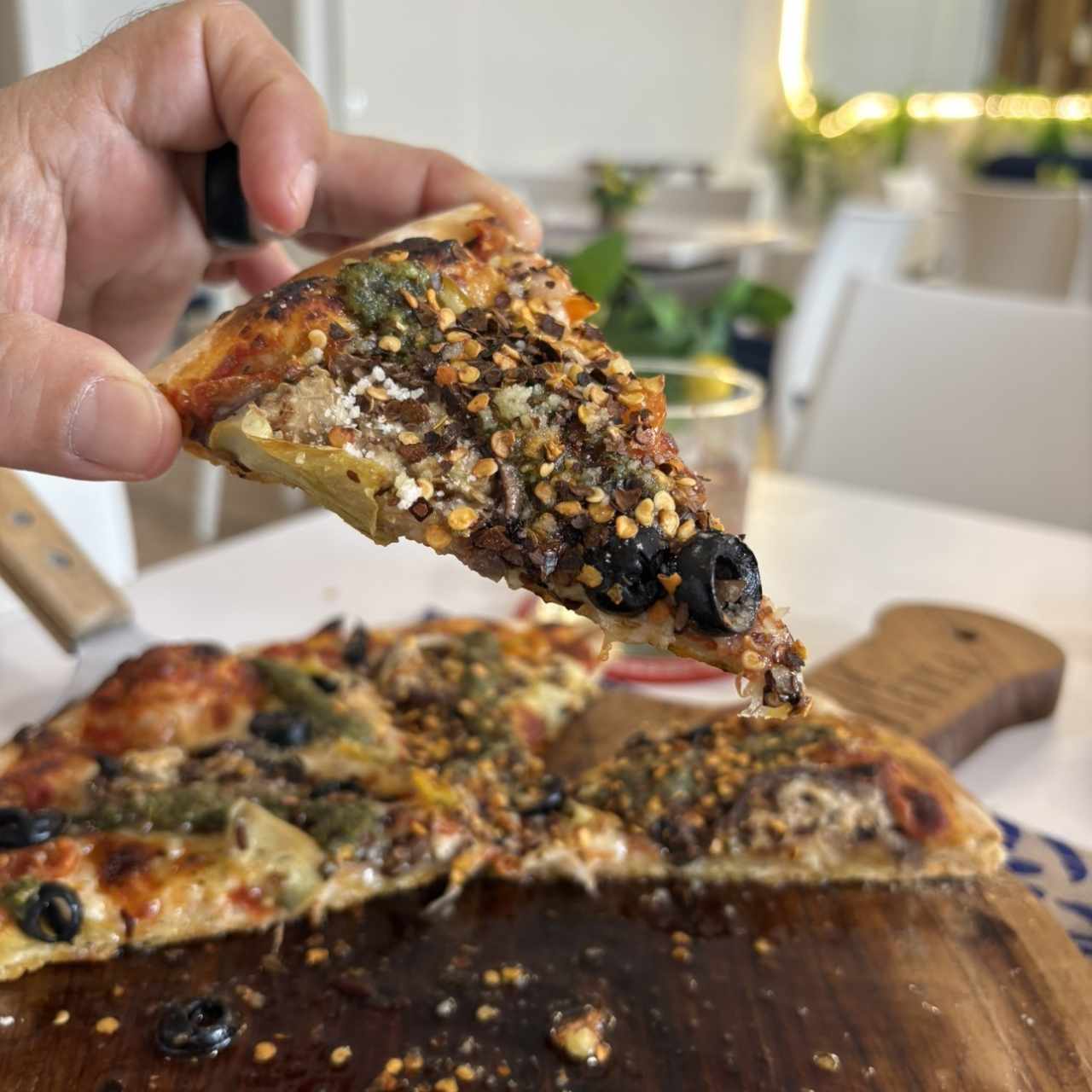 Pizze Vegetariana - Pizza Mediterránea