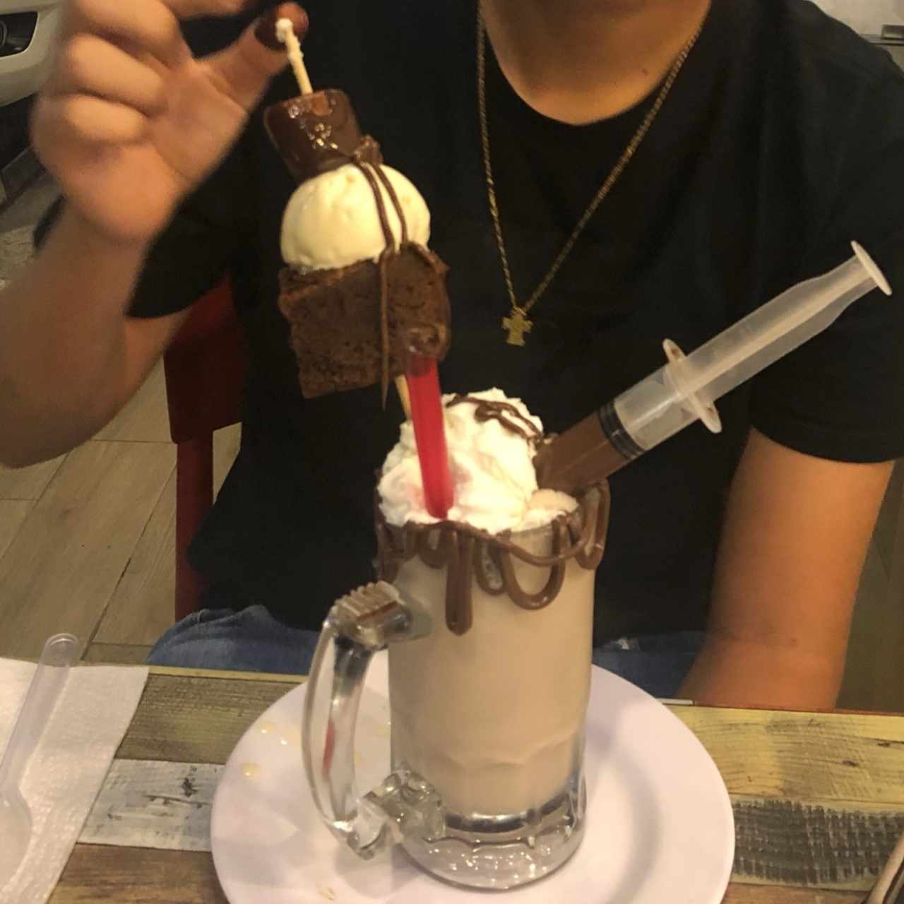 batido de nutella
