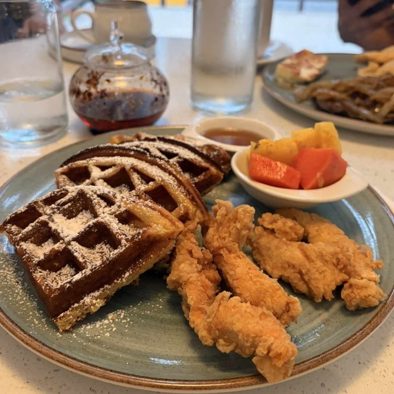 Chicken and Waffles