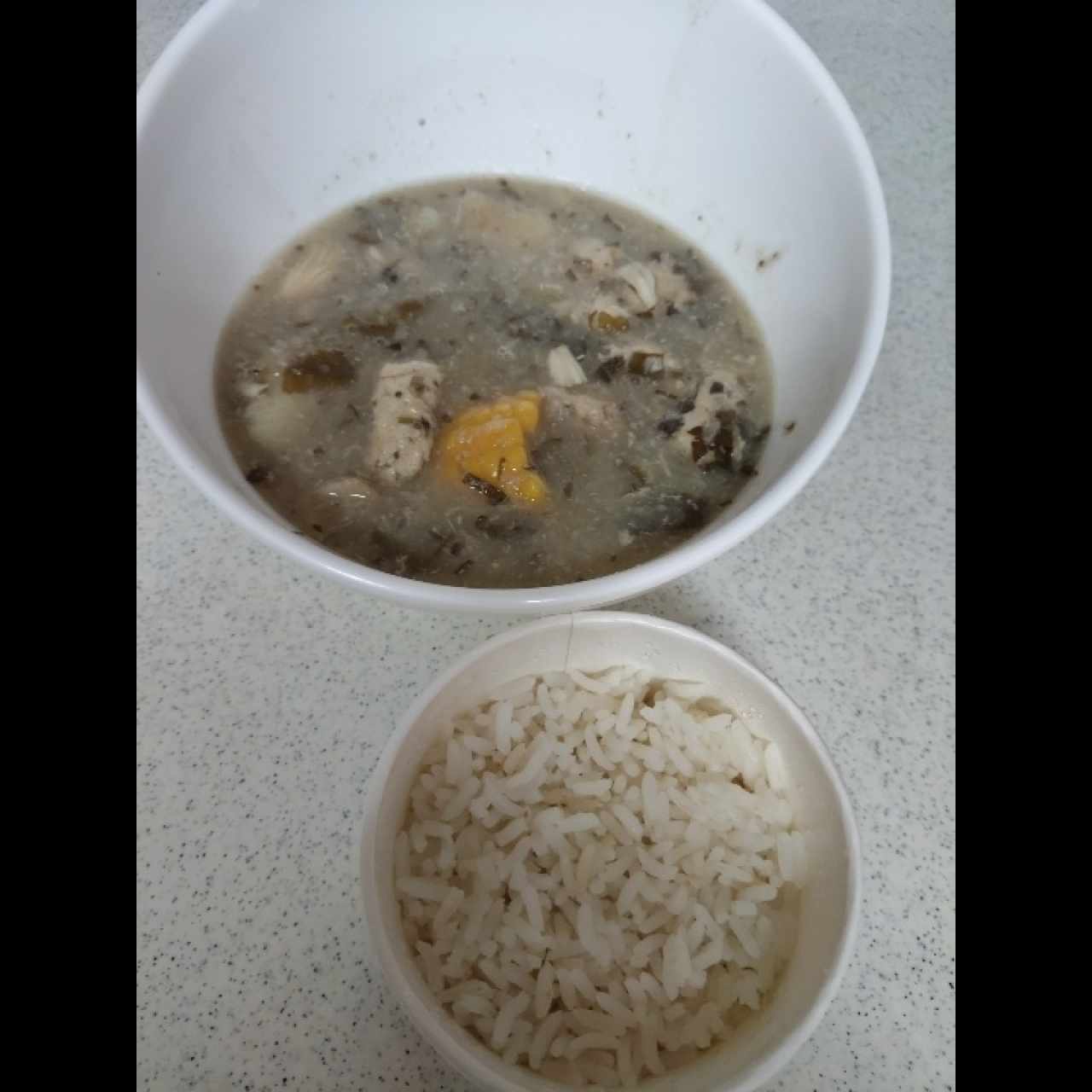 Sancocho con arroz