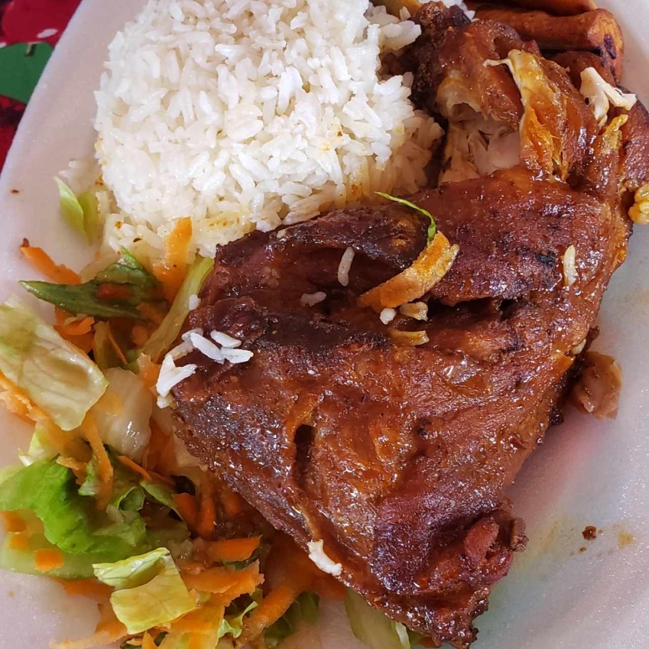 Pollo Asado con Arroz