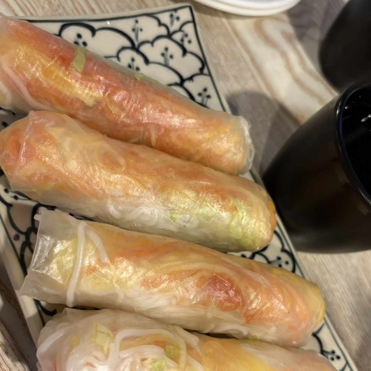 Vegetariano - Rollitos Frescos Vegetarianos