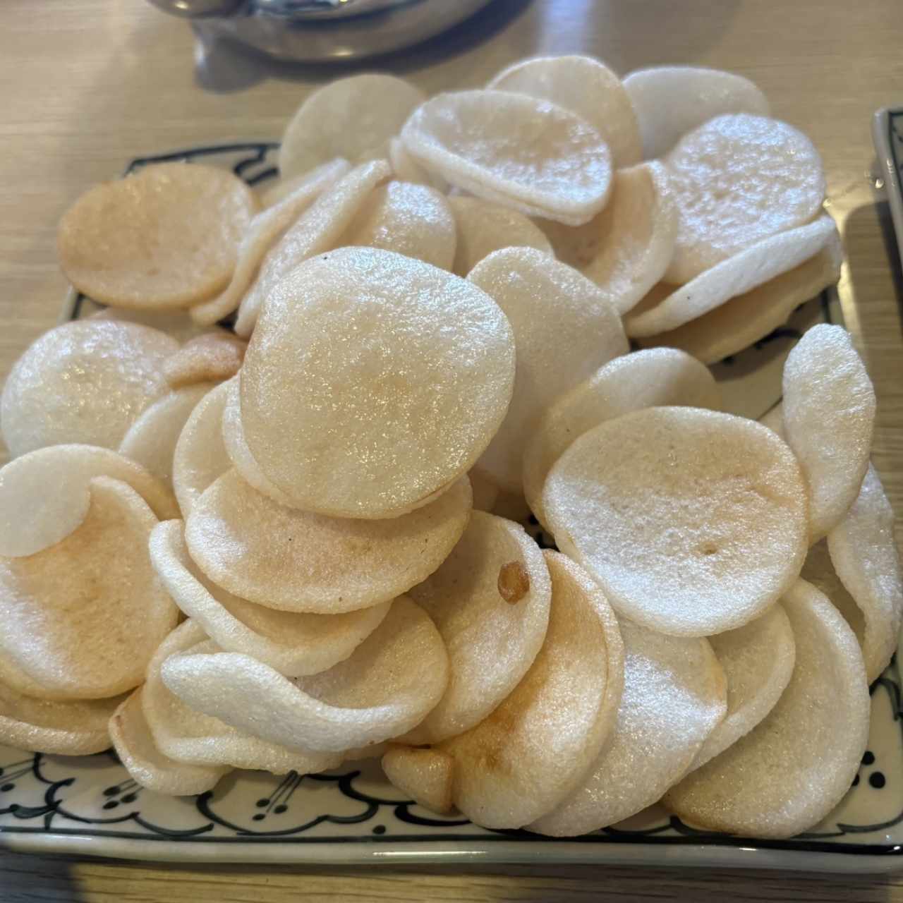 Rollitos - Galletas de Camarones