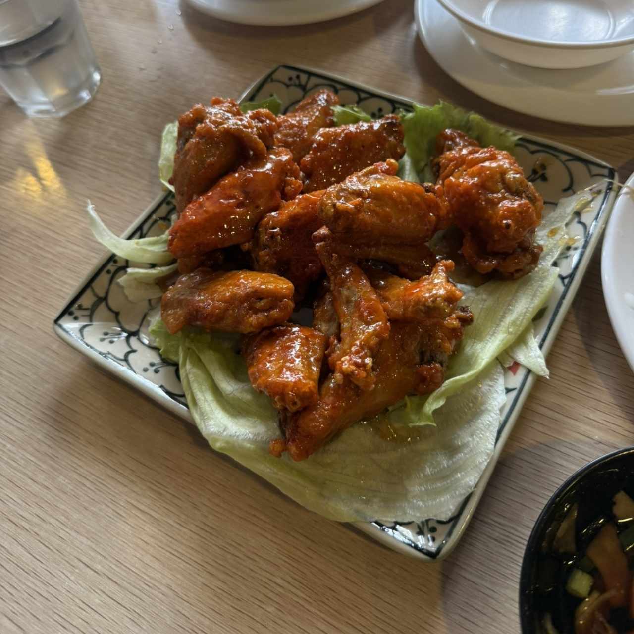 Alitas de Pollo a la Parrilla con Miel