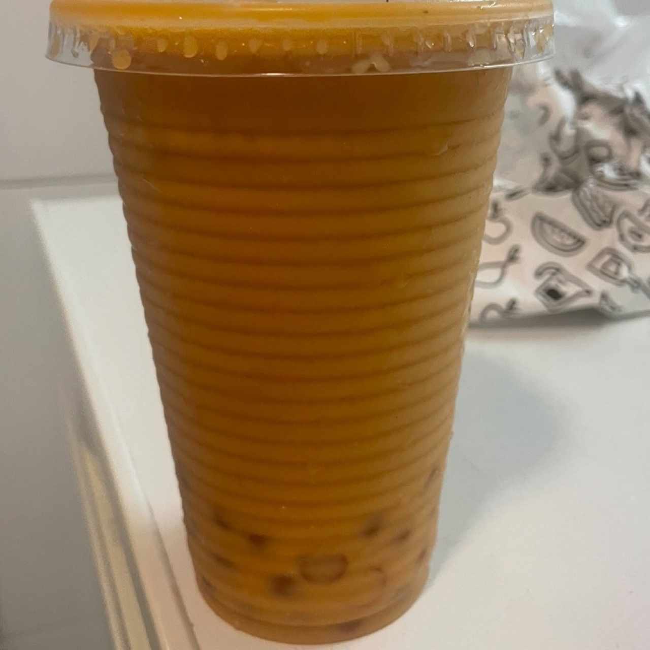 Thai Tea con Jelly