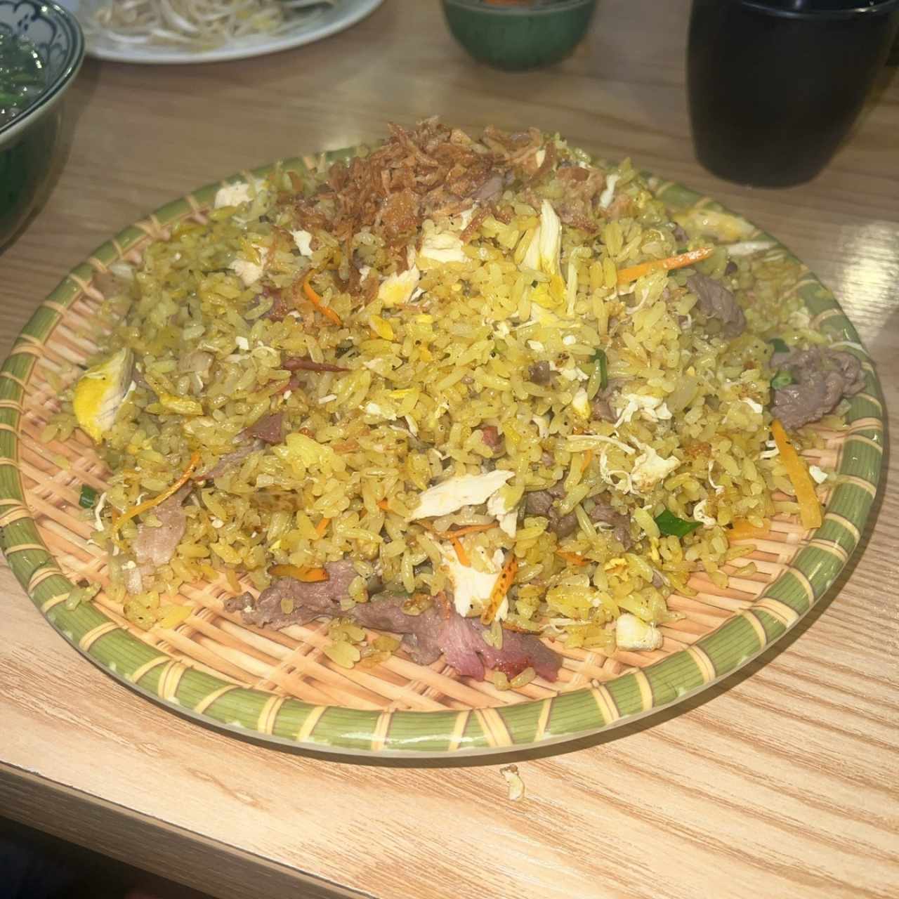 Arroz frito de combinación