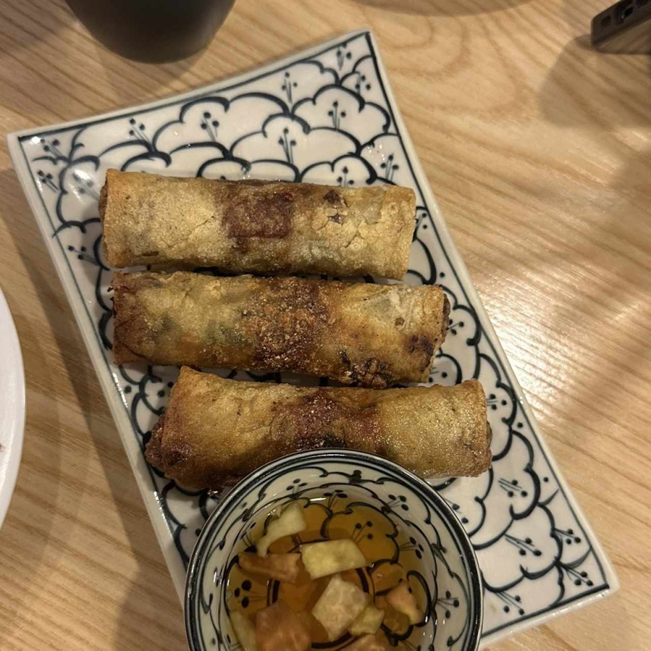 Rollitos fritos de cerdo
