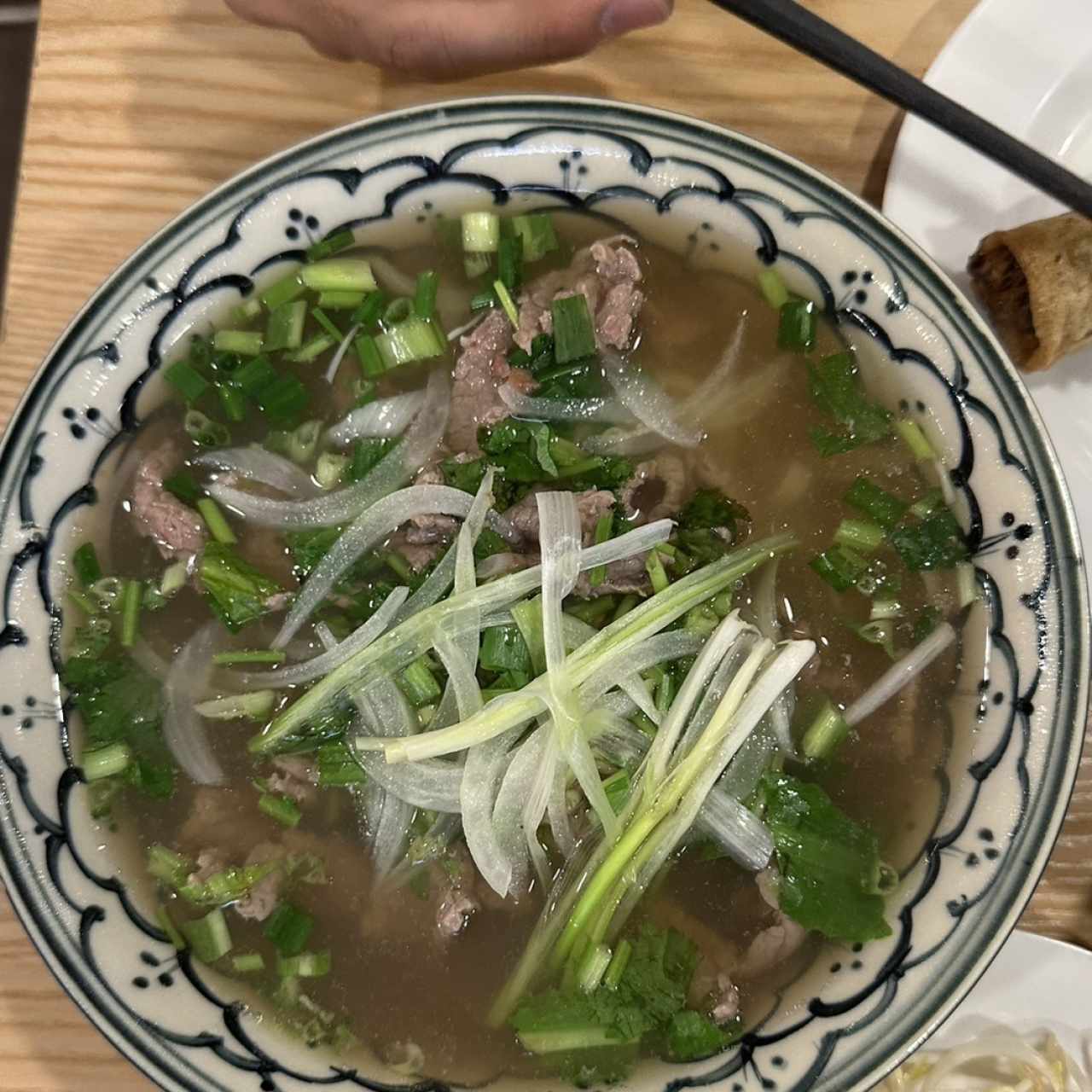Pho carne medio