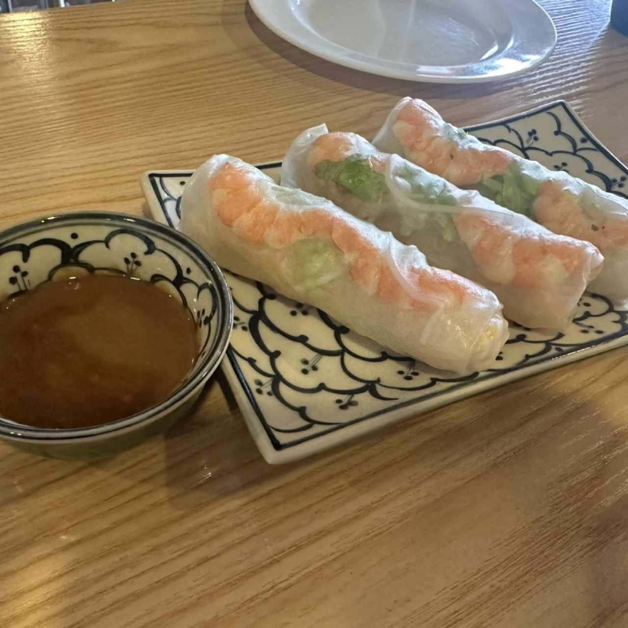 Rollitos Frescos de Camarones