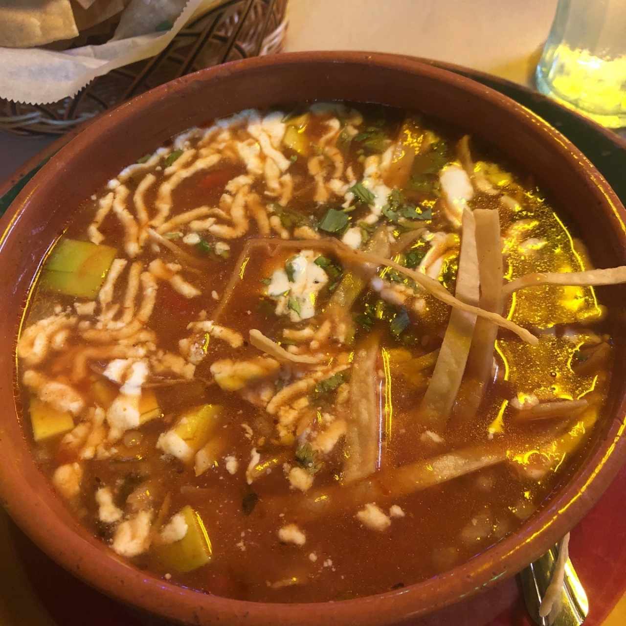 Sopa de Tortilla