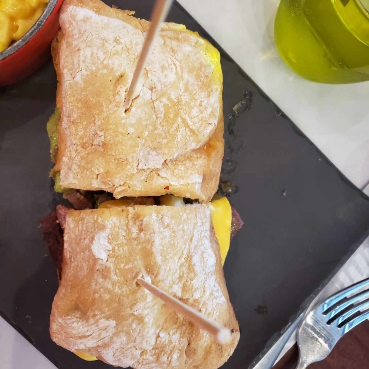 emparedado de entraña