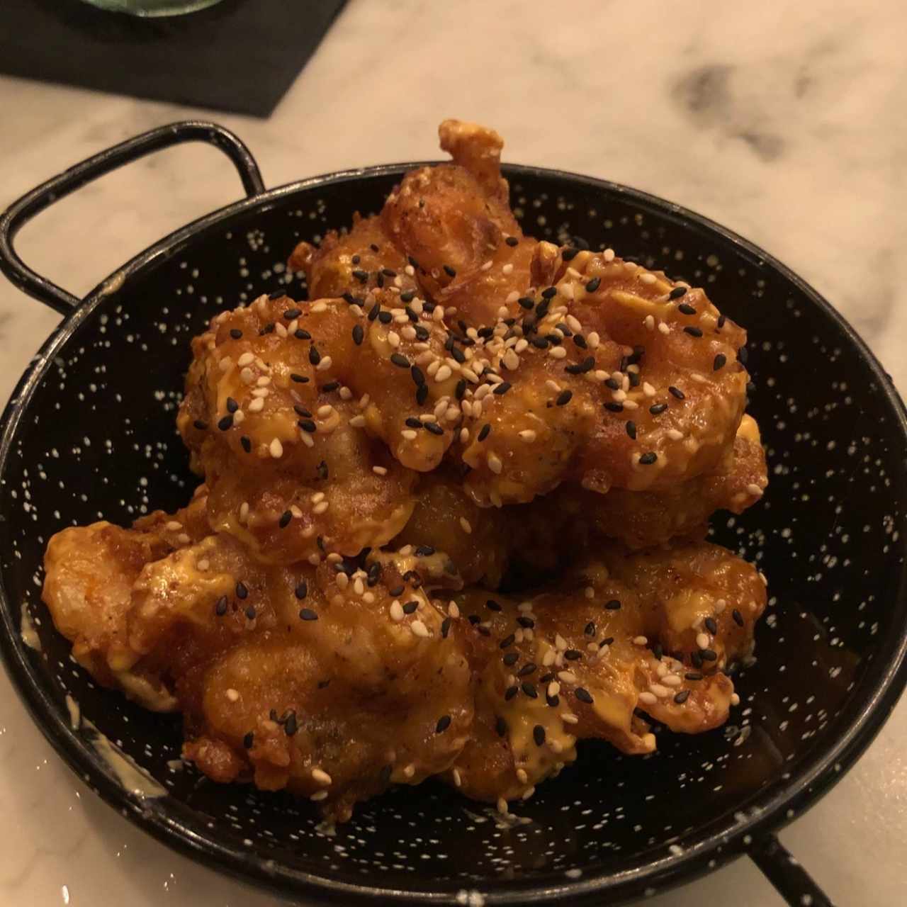Langostinos Tempura