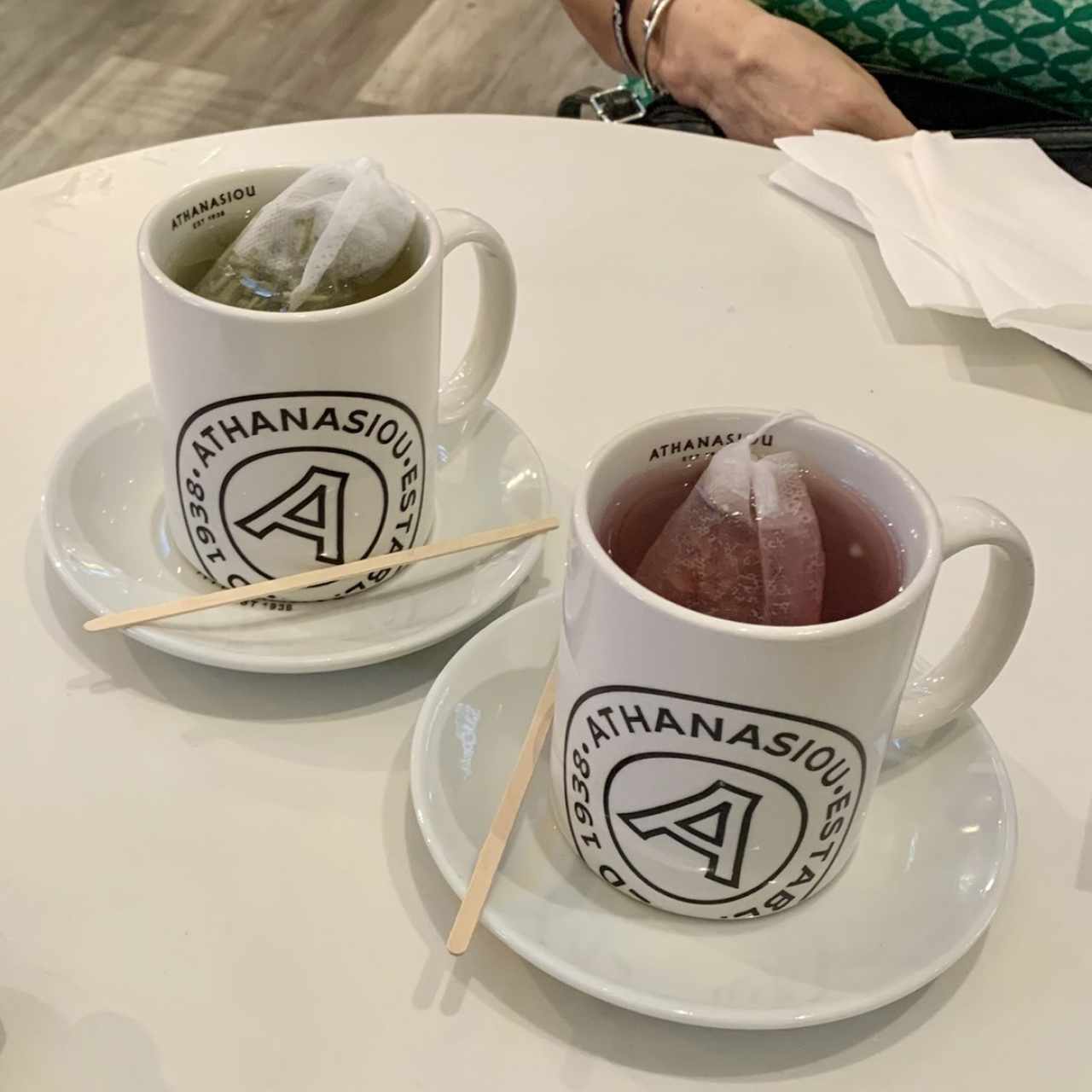Té Verde y de Cranberry