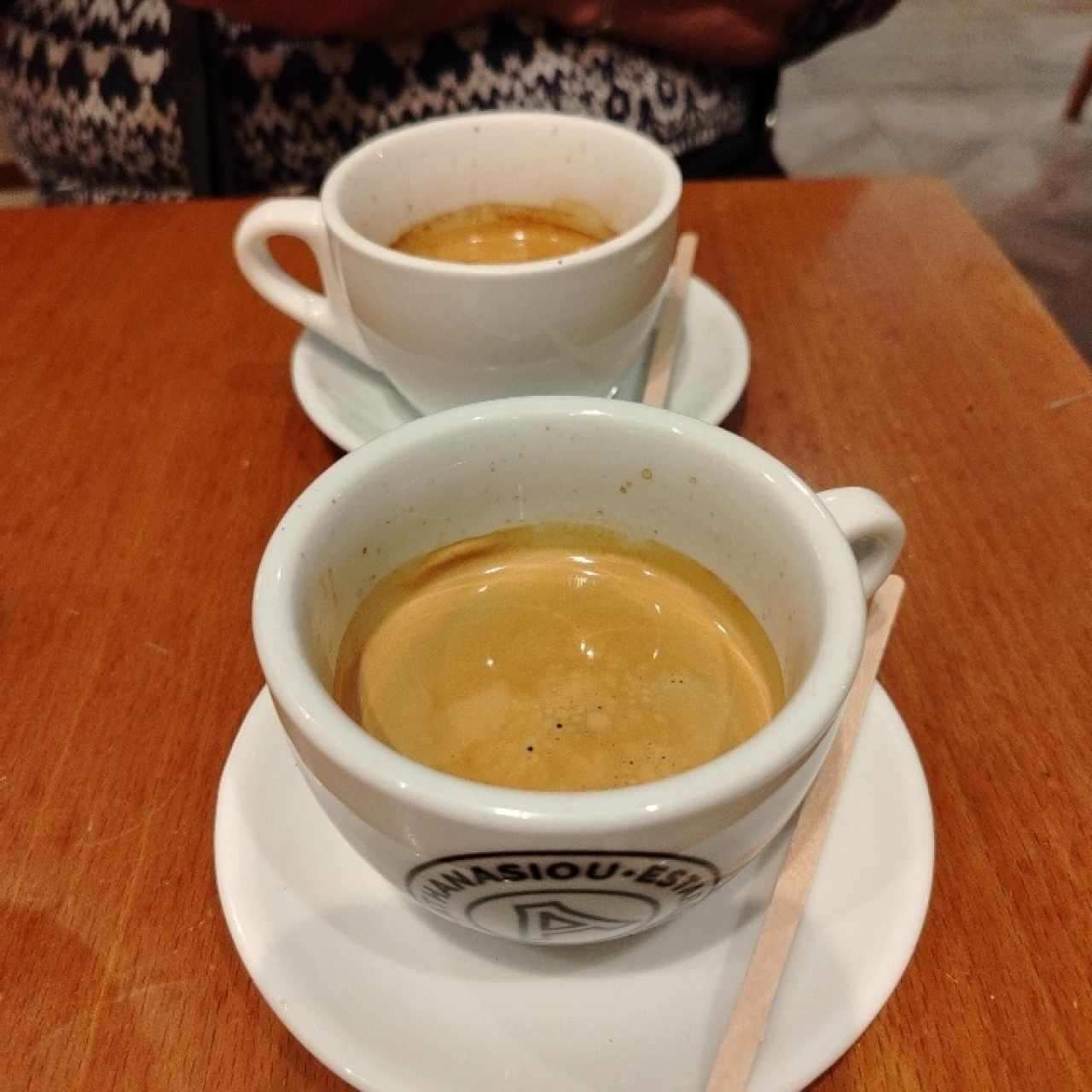 Café expreso doble 
