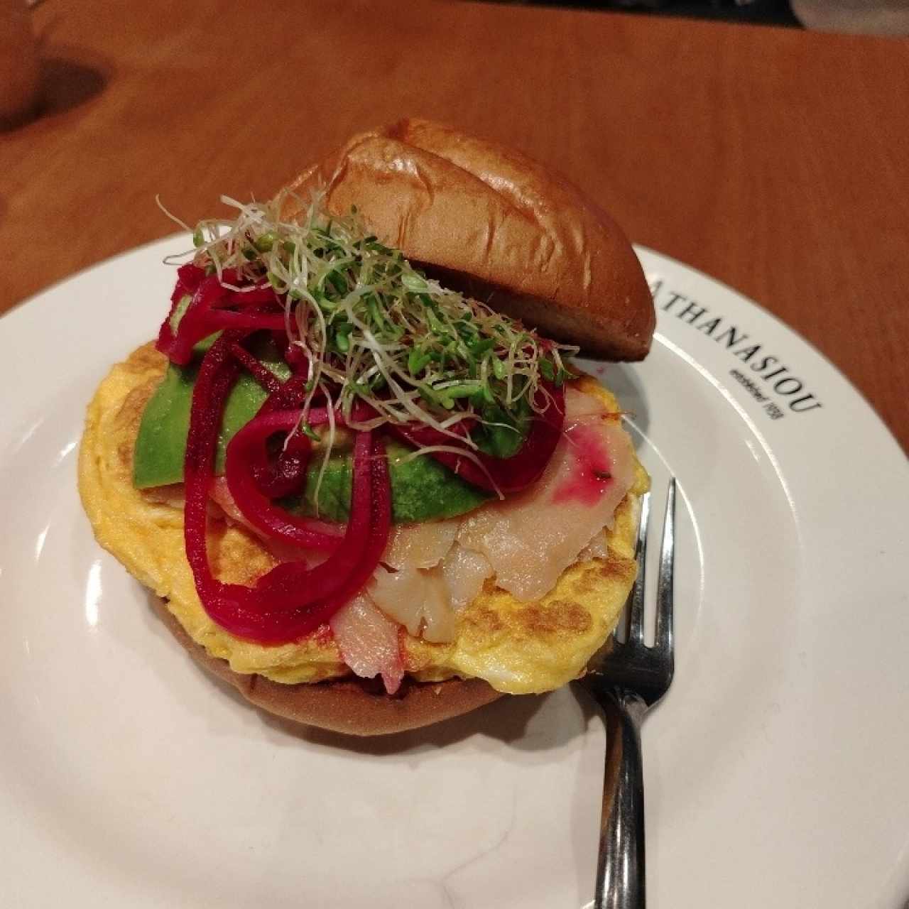 Salmón brioche 