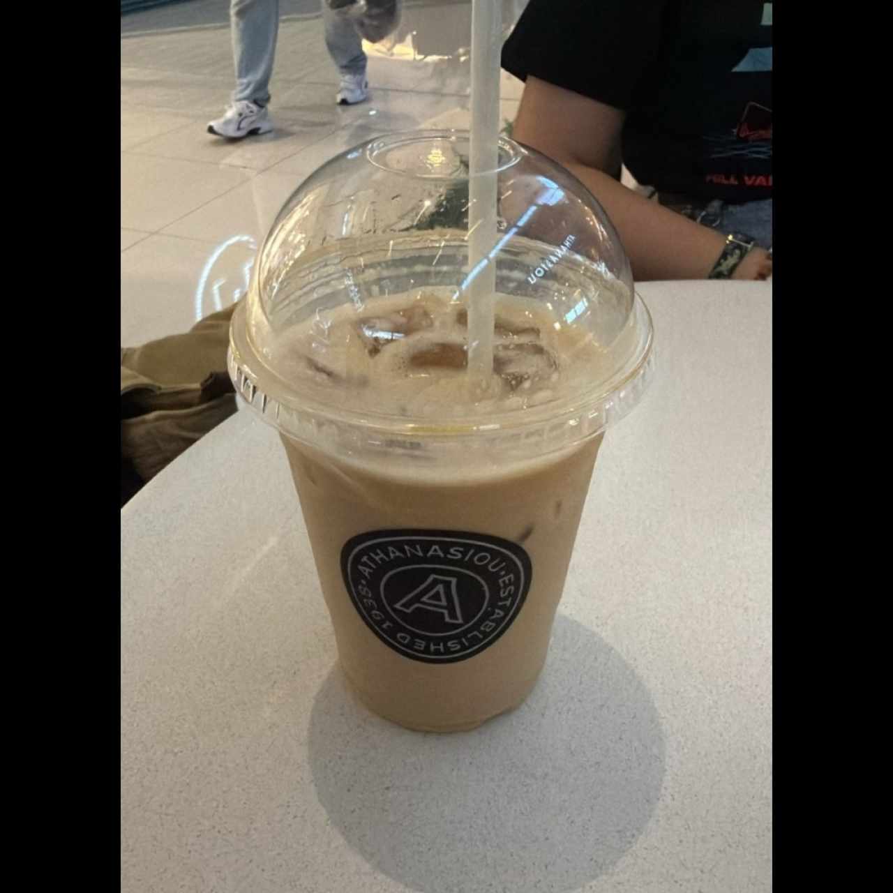 Iced Latte de caramelo