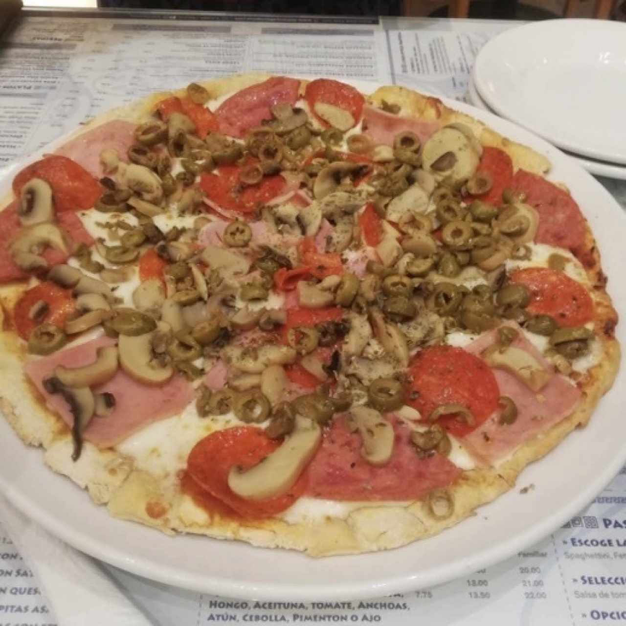 Pizza combinación