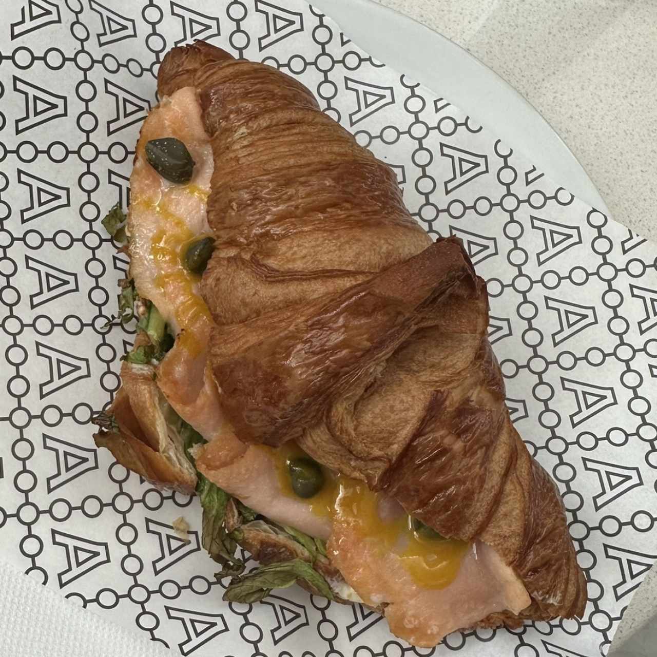 Croissant de Salmón